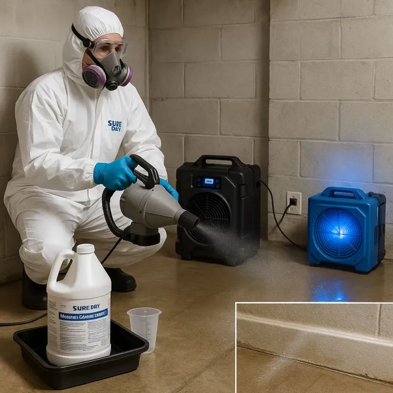 Sanitization and Odor Removal process in Snyder, OK