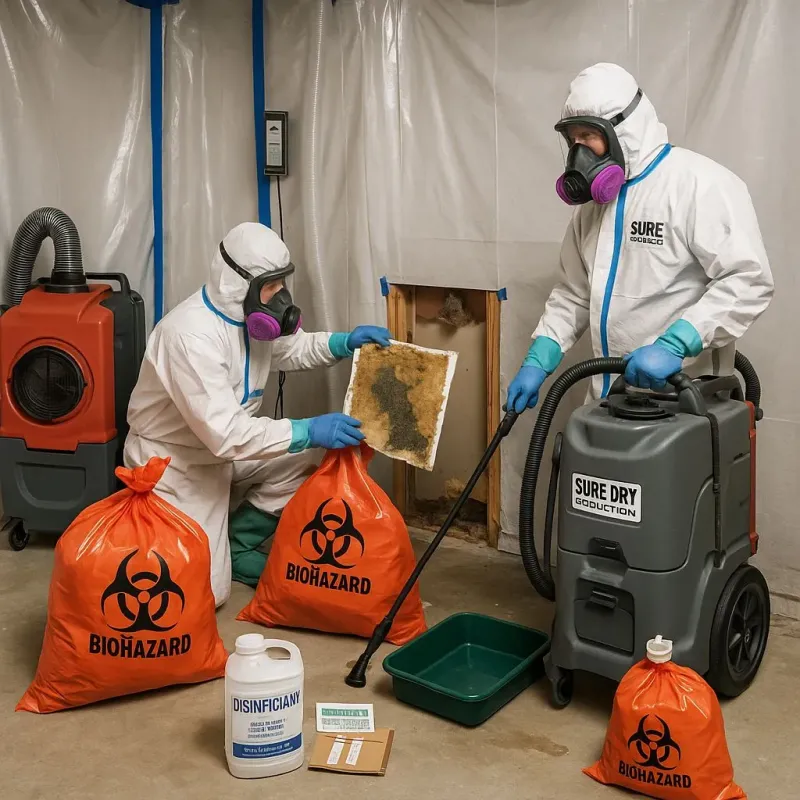 Contaminated Water Handling Protocols process in Snyder, OK