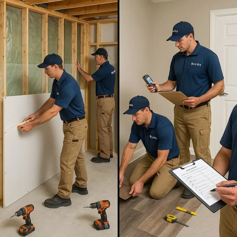 Repairs and Reconstruction process in Snyder, OK