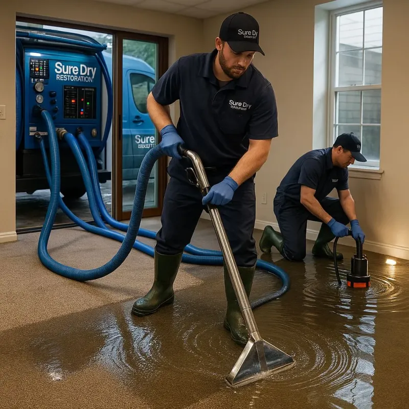 Water Extraction and Removal process in Snyder, OK